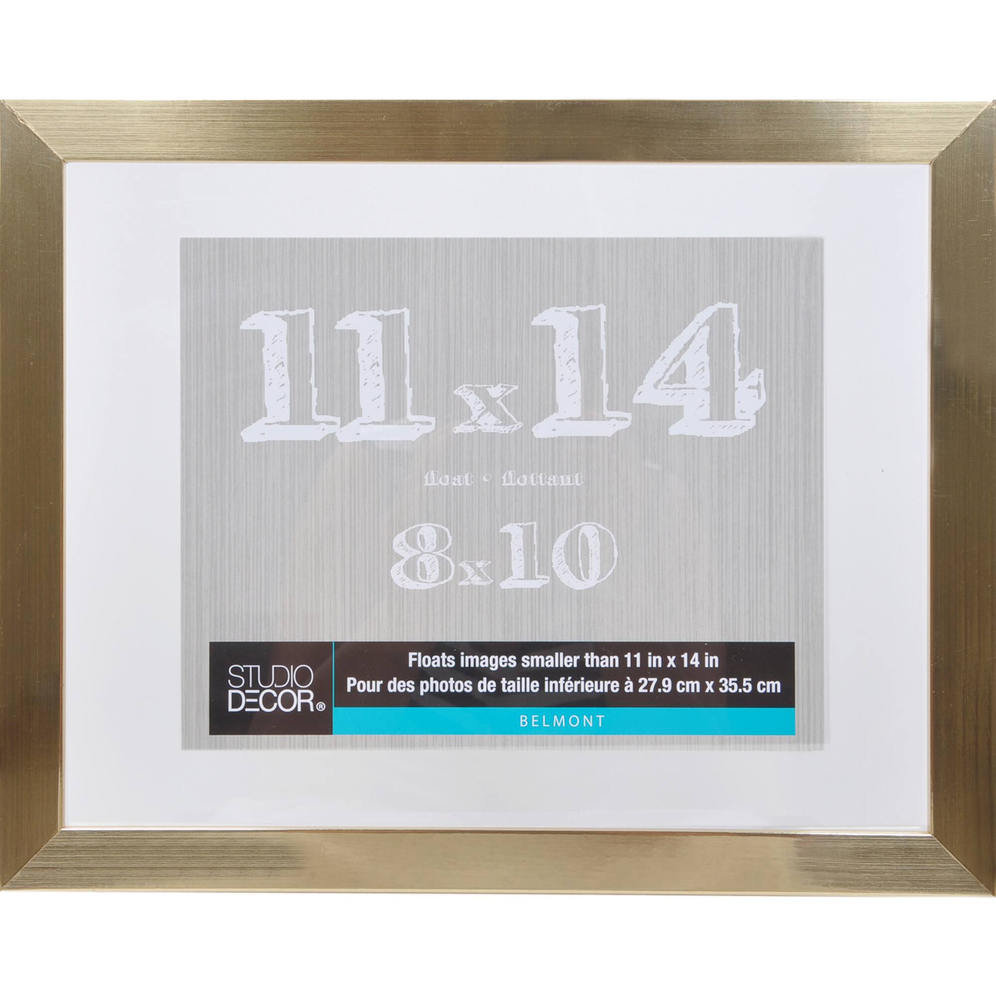 Gold Belmont Float Frame by Studio Décor
